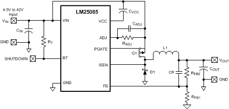 LM25085-Q1-ⲿأ-DC/DCѹ-Դ