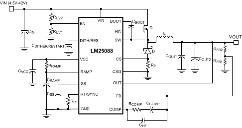 LM25088-Q1-ⲿأ-DC/DCѹ-Դ