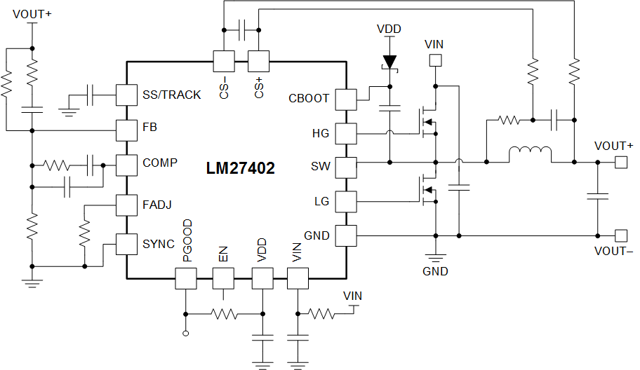 LM27402-ⲿأ-DC/DCѹ-Դ