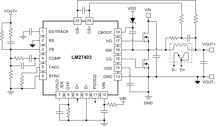 LM27403-ⲿأ-DC/DCѹ-Դ