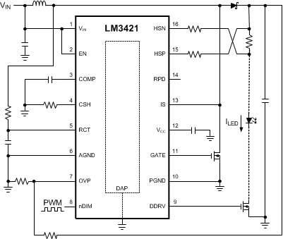 LM3421-LED--LED-Դ