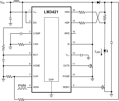 LM3423-Q1-LED-LED-Դ