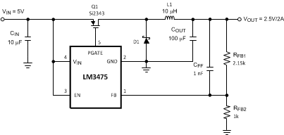 LM3475-ⲿأ-DC/DCѹ-Դ