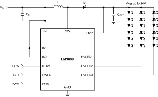 LM3699--LED-Դ