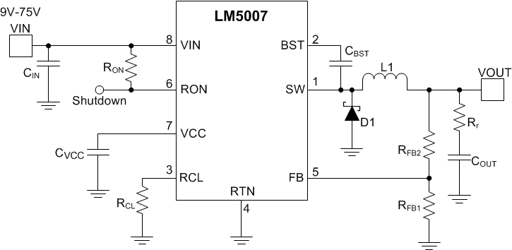 LM5007-תɿأ-DC/DCѹ-Դ