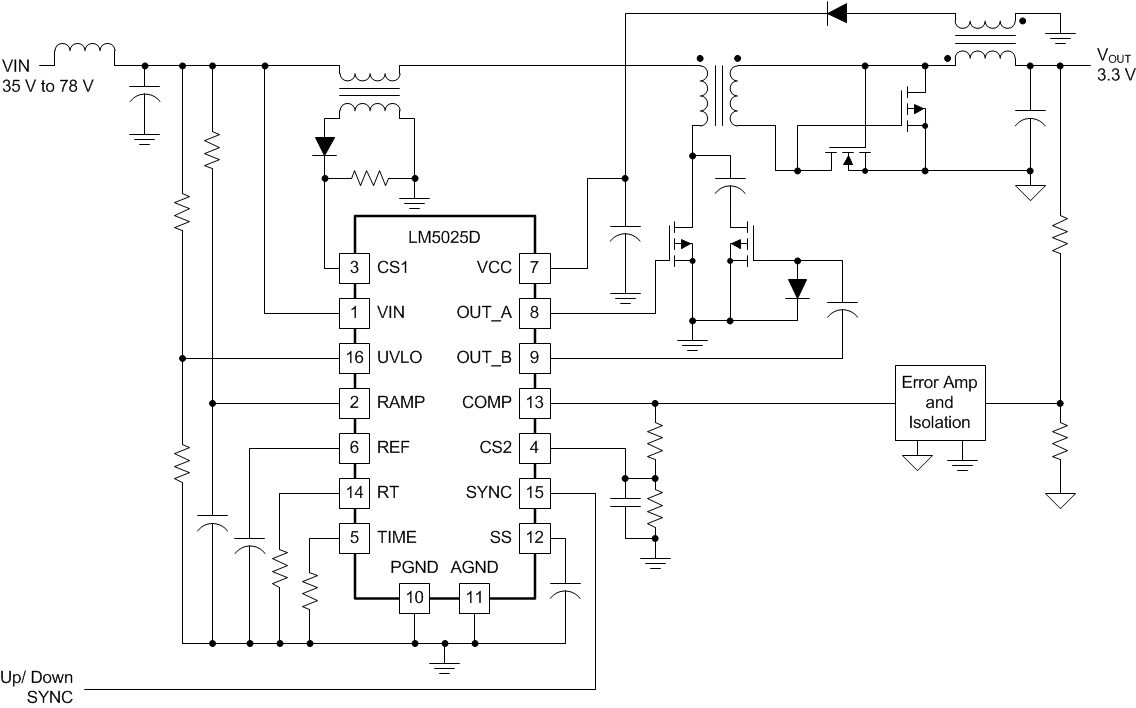 LM5025D-PWMг-߸DC/DCת-Դ