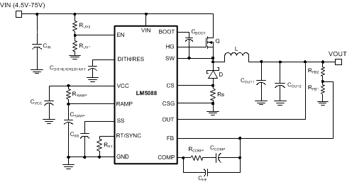 LM5088-Q1-ⲿأ-DC/DCѹ-Դ