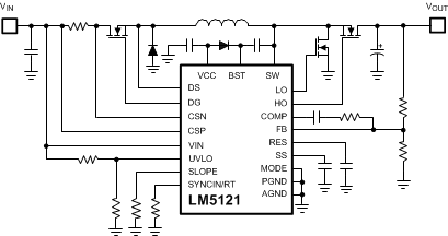 LM5121-ⲿأ-DC/DCѹ-Դ
