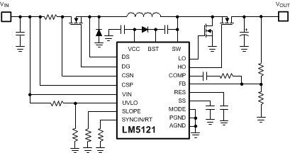 LM5121-Q1-ⲿأ-DC/DCѹ-Դ