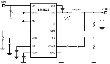 LM5574-Q1-תɿأ-DC/DCѹ-Դ