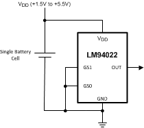 LM94022-本地温度传感器-温度传感器和控制IC-传感器产品