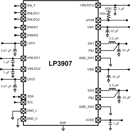 LP3907--ԴͨIC(PMIC)-Դ