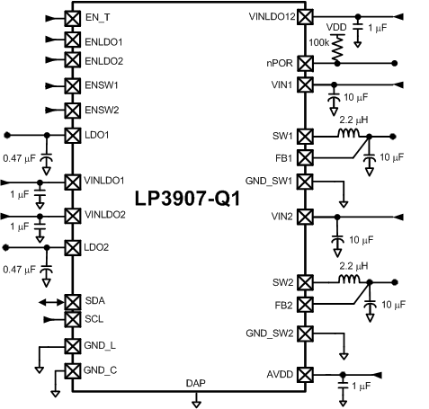 LP3907-Q1--ԴͨIC(PMIC)-Դ