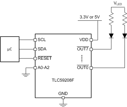 TLC59208F-/-LED-Դ