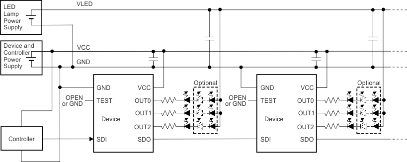 TLC59731-/-LED-Դ