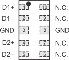 TPD4E02B04-TPD4E02B04 4-Channel ESD Protection Solution for USB Type-C and HDMI2.0