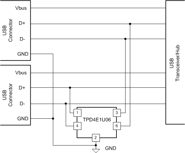 TPD4E1U06-TVS-ESD-ӿ