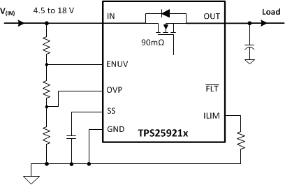 TPS25921A-eFusesFET-غȲ-Դ