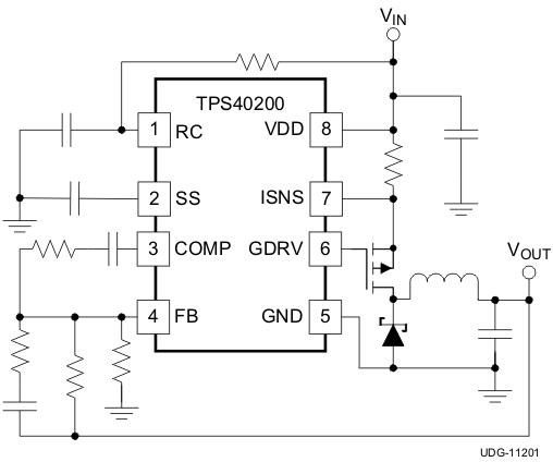 TPS40200-ⲿأ-DC/DCѹ-Դ