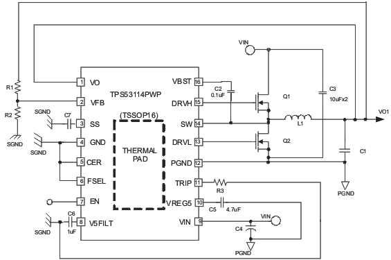 TPS53114-ⲿأ-DC/DCѹ-Դ
