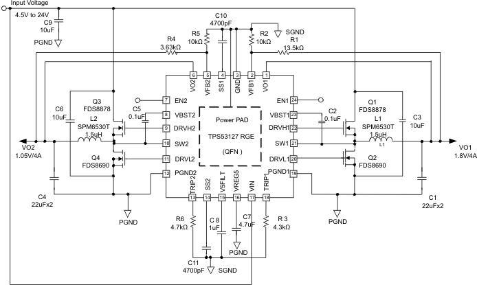 TPS53127-ⲿأ-DC/DCѹ-Դ