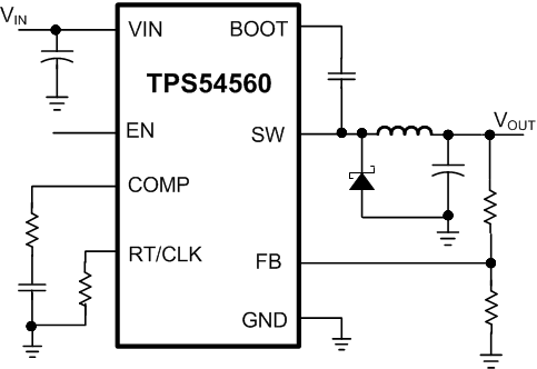TPS54560-תɿأ-DC/DCѹ-Դ