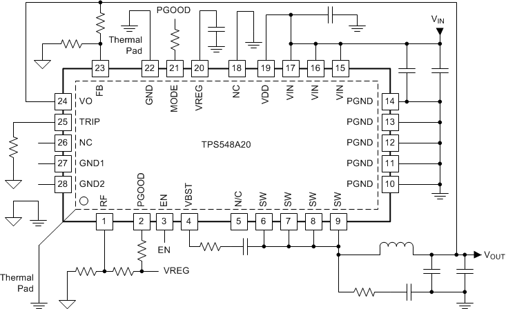 TPS548A20-תɿأ-DC/DCѹ-Դ