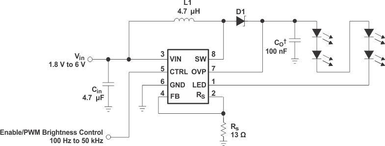 TPS61042--LED-Դ