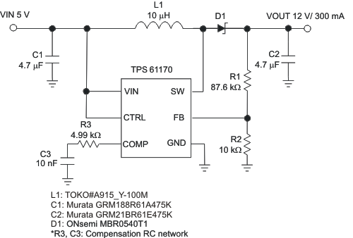 TPS61170-Q1-תɿأ-DC/DCѹ-Դ