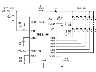 TPS61176--LED-Դ