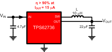 TPS62737-转换器（集成开关）-DC/DC开关稳压器-电源管理