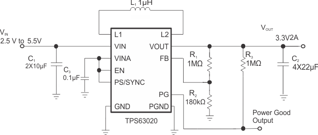 TPS63020-Q1-תɿأ-DC/DCѹ-Դ