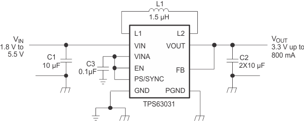 TPS63031-תɿأ-DC/DCѹ-Դ