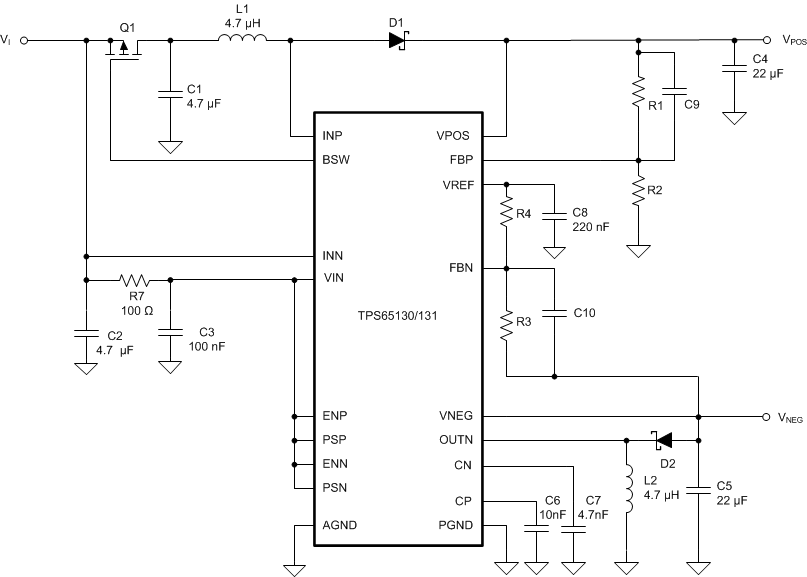 TPS65130-תɿأ-DC/DCѹ-Դ