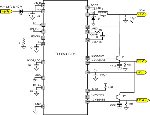 TPS65300-Q1-TIоƬ-ԴͨIC(PMIC)-Դ