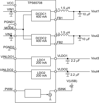 TPS65708--ԴͨIC(PMIC)-Դ