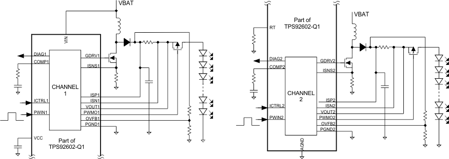 TPS92602-Q1-LED-LED-Դ