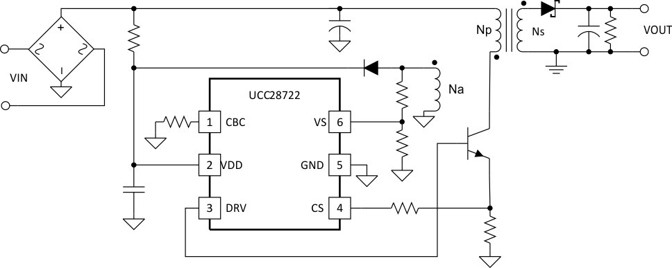 UCC28722-ʽ-߸DC/DCת-Դ