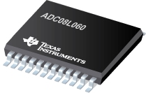 ADC08L060-ڲͱֹܵ 8 λ10 MSPS  60 MSPS0.65 mW/MSPS A/D ת