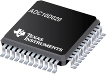 ADC10D020-˫· 10 λ20 MSPS150 mW A/D ת