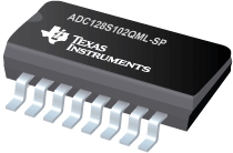 ADC128S102QML-SP-8-Channel, 50 kSPS to 1 MSPS, 12-Bit A/D Converter