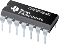 CD4007UB-MIL-CMOS ˫·Է