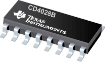 CD4028B-CMOS BCD ʮƻƵ˽ƽ/