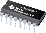 CD54HC4015- CMOS ߼˫ 4 ̬λĴ