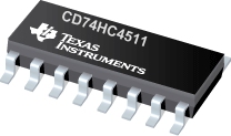 CD74HC4511- CMOS ߼ BCD  7 //