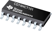 CD74HCT151-高速 CMOS 逻辑 8 输入多路复用器