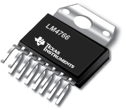 LM4766-Overture ϵУоܵ˫ͨ 40W ƵŴ
