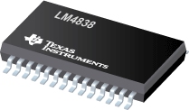 LM4838- DC ƺͿѡ 2W ƵʷŴ