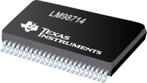 LM98714-м CCD/CIS ʱ LVDS  3 ͨ 16 λ 45 MSPS ָӡ AFE