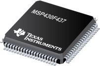 MSP430F437- 32kB 桢1024B RAM12 λ ADCUSART  160  LCD  16 λ͹΢